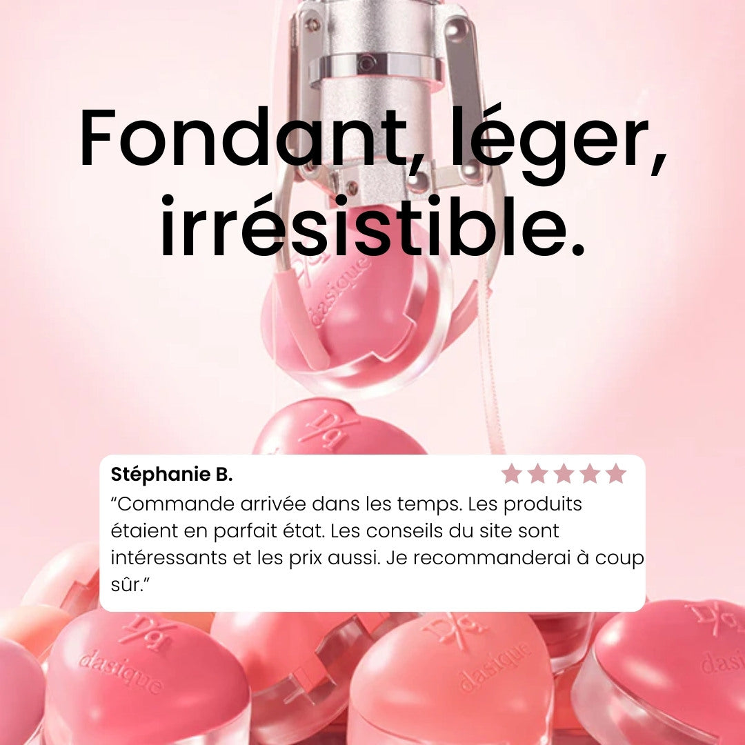 Maquillage coréen Dasique blush et lip, look frais et lumineux au quotidien