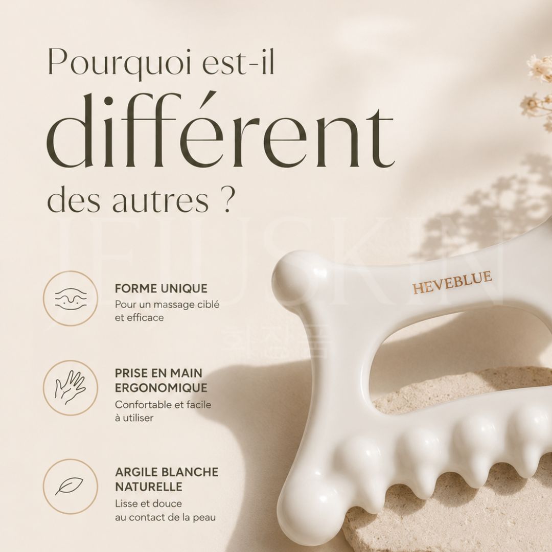Pourquoi le Gua Sha Heveblue est il différent des autres
