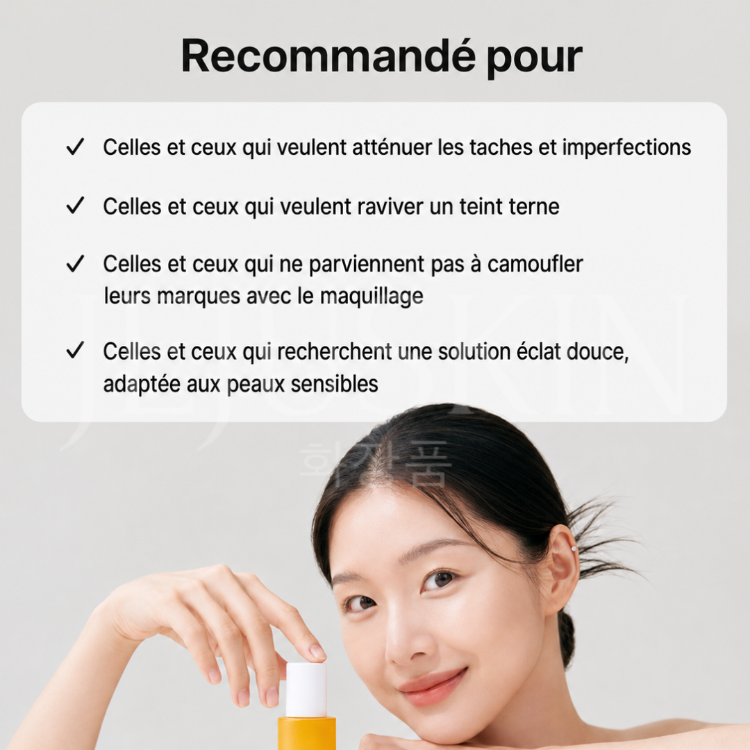 Pour qui est fait le sérum éclat anti-taches et pores de Celimax