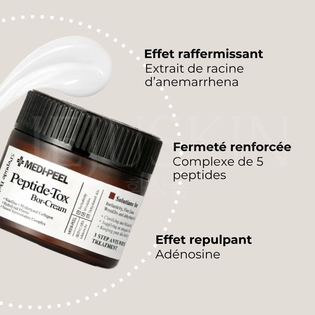 Les bénéfices de la crème anti-âge aux peptides Bor-Tox de Medi-peel