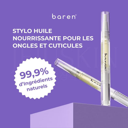 Bénéfice du Stylo Baren pour les ongles et cuticules