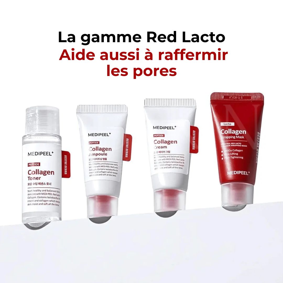 La gamme Red Lacto au Collagène de Medi-Peel