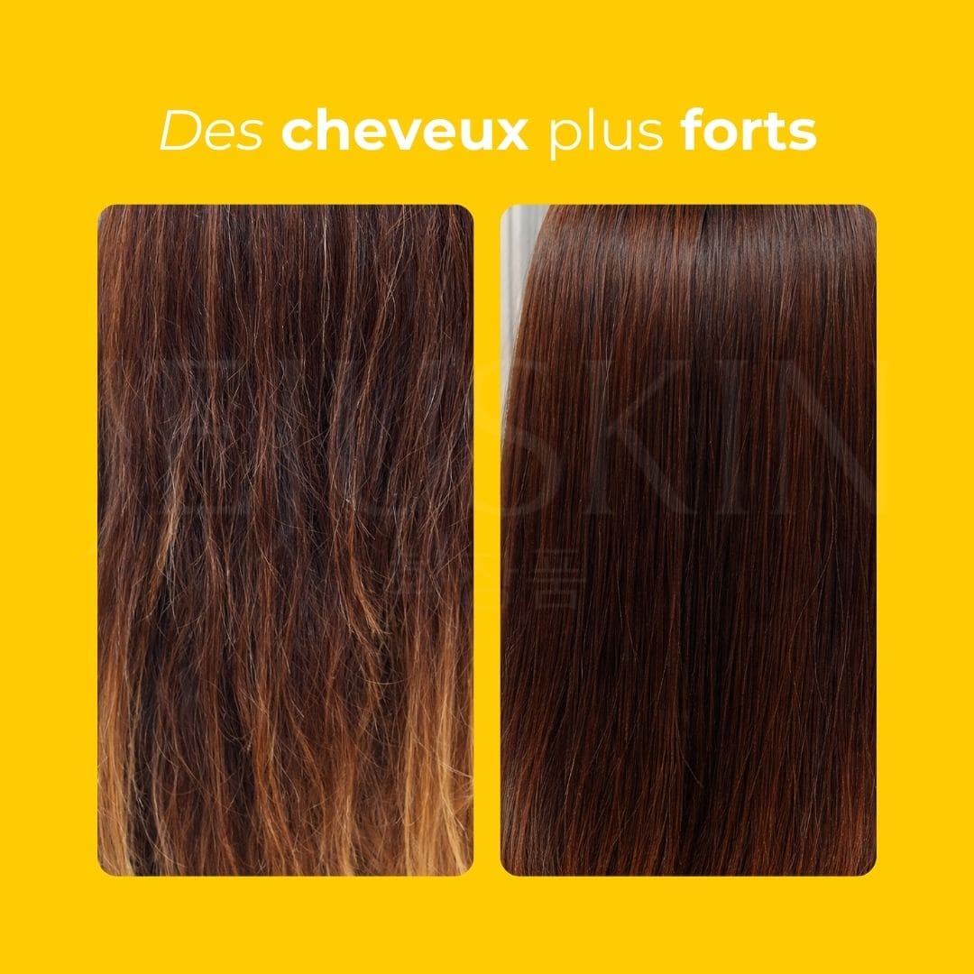 Avant après avoir utiliser l'huile Virea &honey au miel