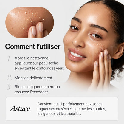 Comment utiliser l'exfoliant visage doux à l’acide hypochloreux de Medicube