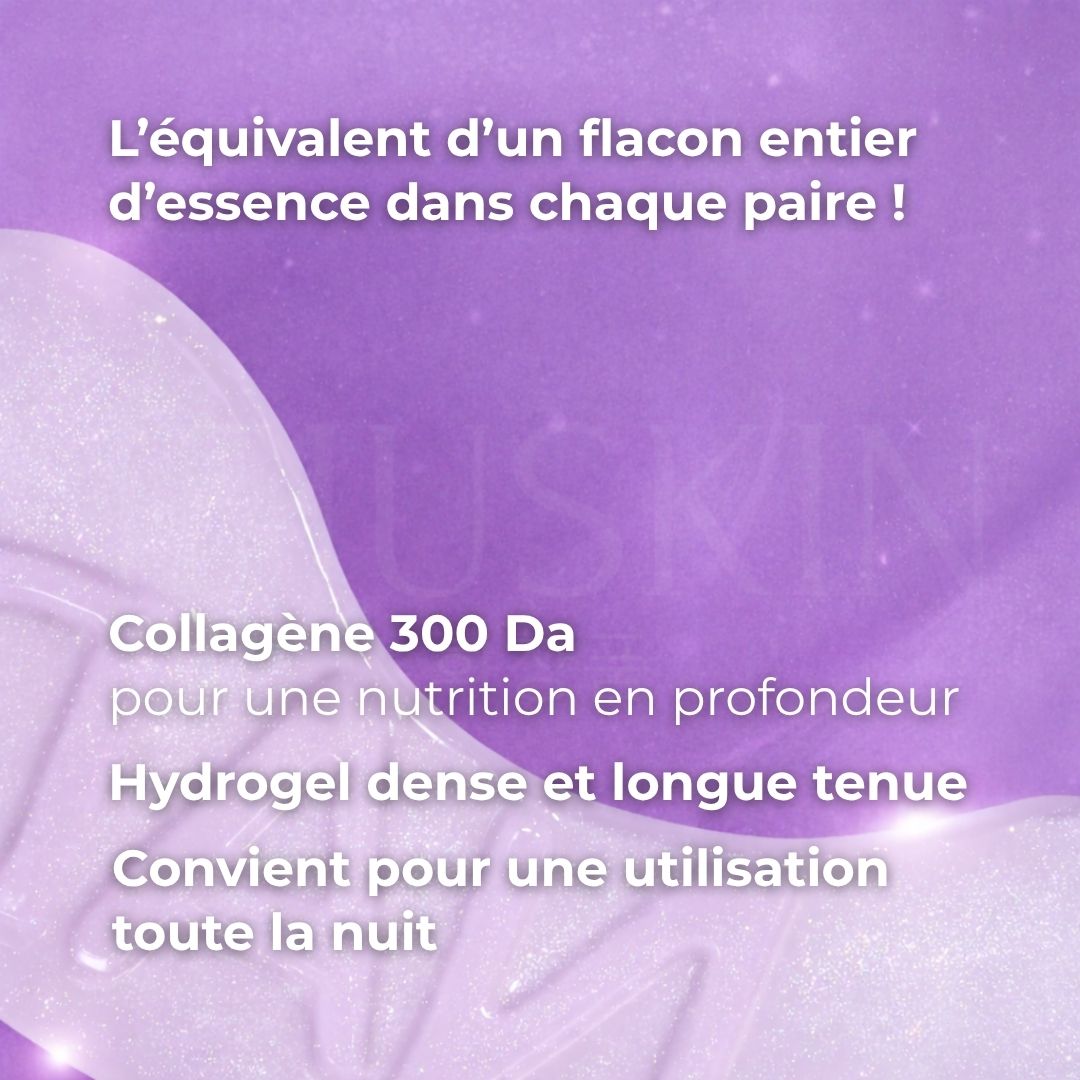 Les actifs des patchs contour des yeux revitalisants NAD+