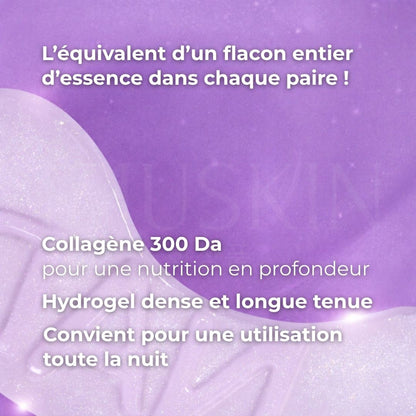 Les actifs des patchs contour des yeux revitalisants NAD+