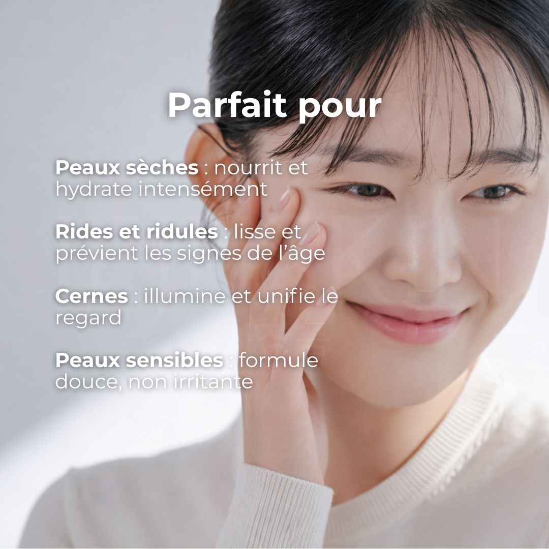 Pour qui est faite la crème contour des yeux Noni Ultimate de Celimax