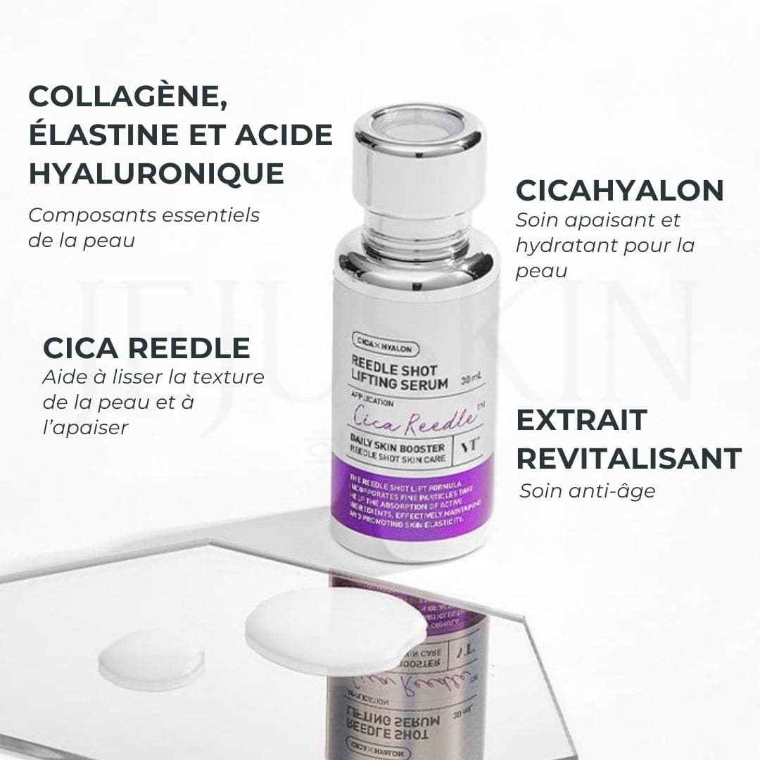 VT Cosmetics Sérum liftant anti-âge Reedle Shot ingrédients