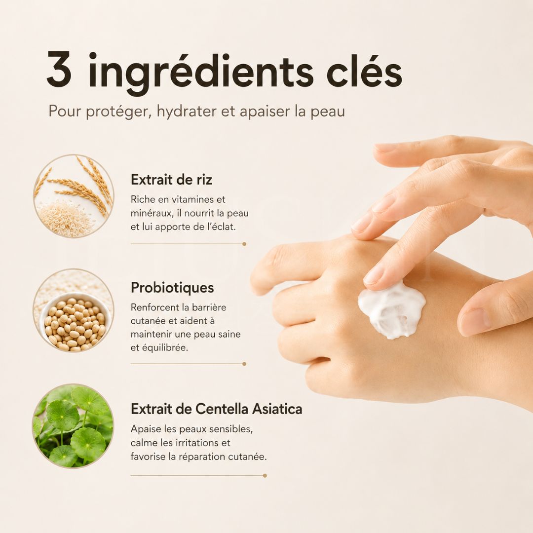 Beauty of Joseon - Crème solaire Relief Sun riz + probiotiques - 50ml