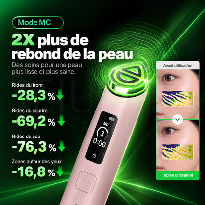 Le mode MC de l'appareil Age-R Booster Pro X2 de Medicube
