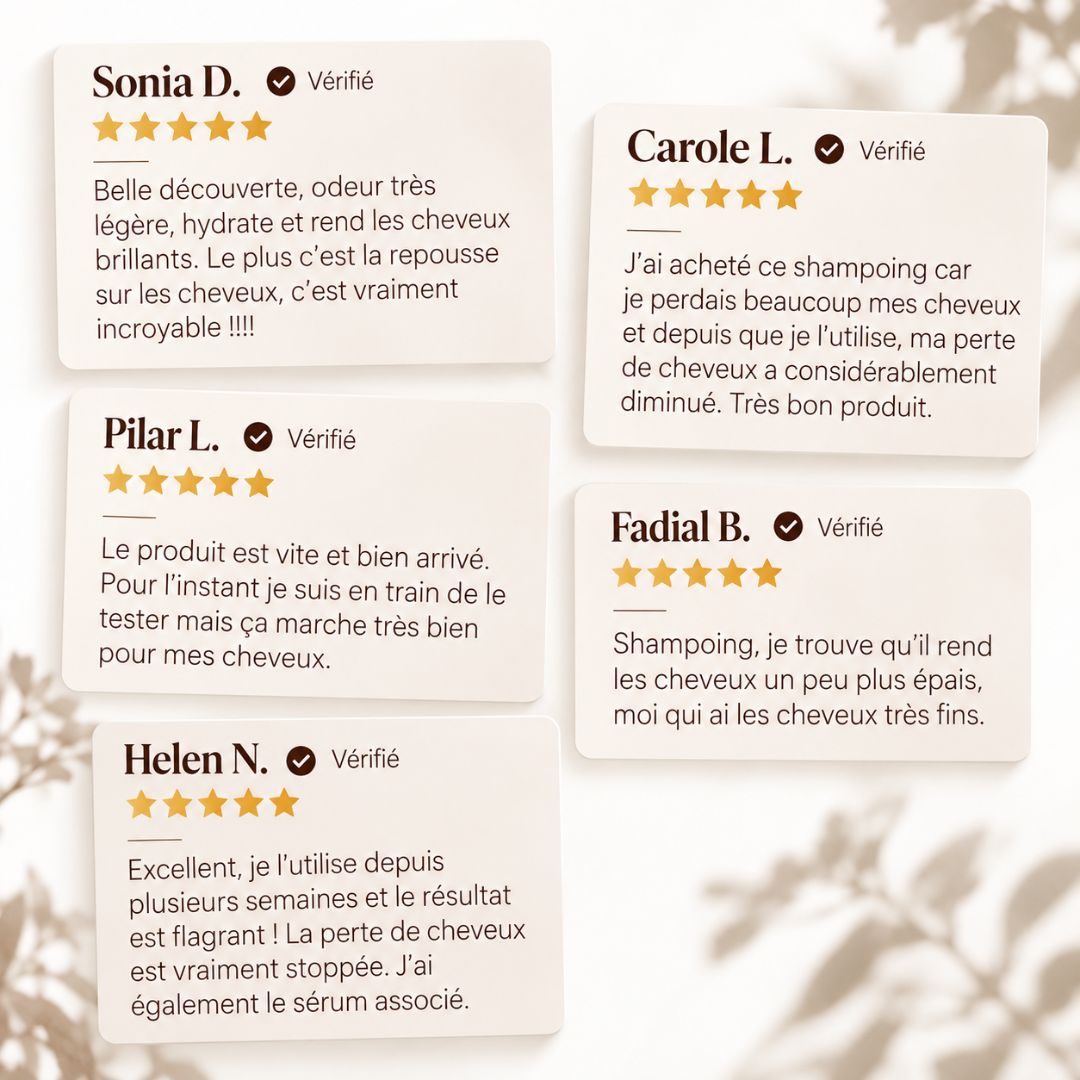 Avis sur le shampoing réparateur pour les cheveux et le cuir chevelu de Cell Happy Co