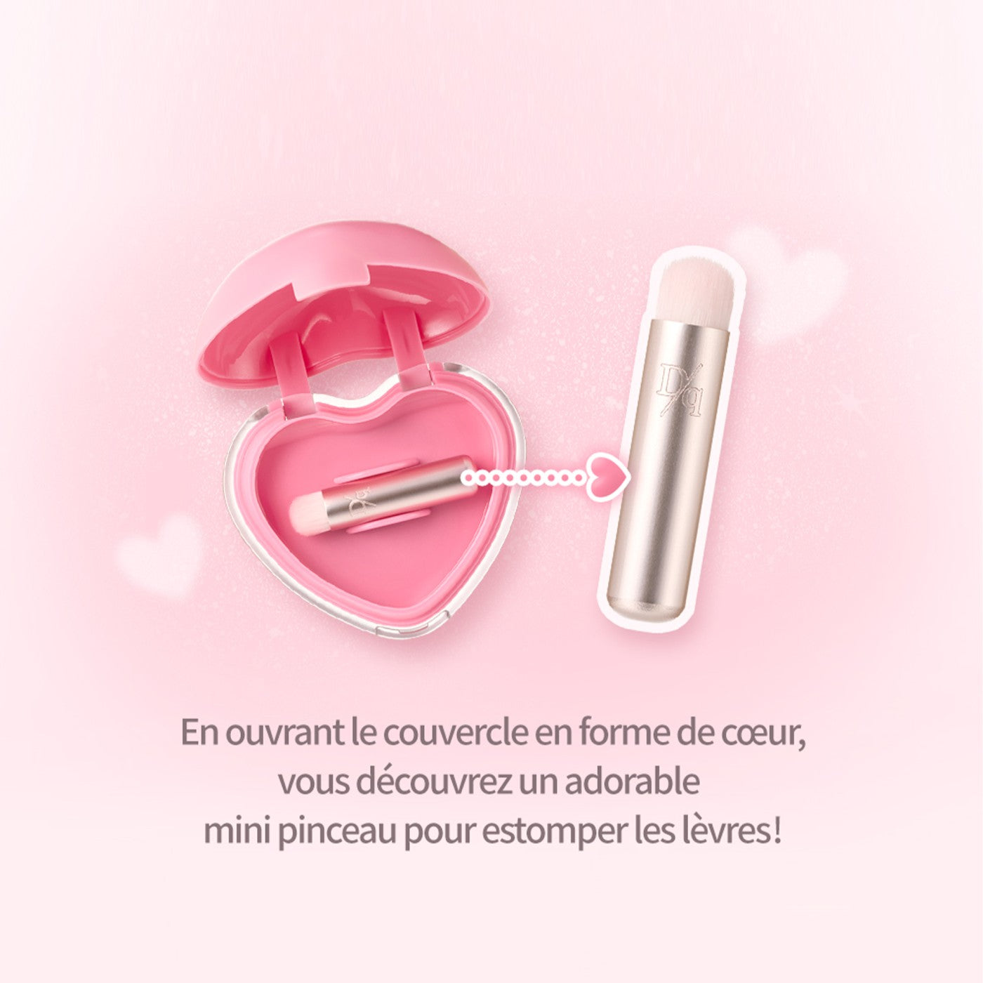 Parfait pour estomper les lèvres