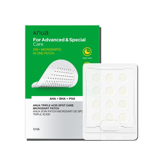 Anua Patchs anti-imperfections micro-aiguilles 12 patchs