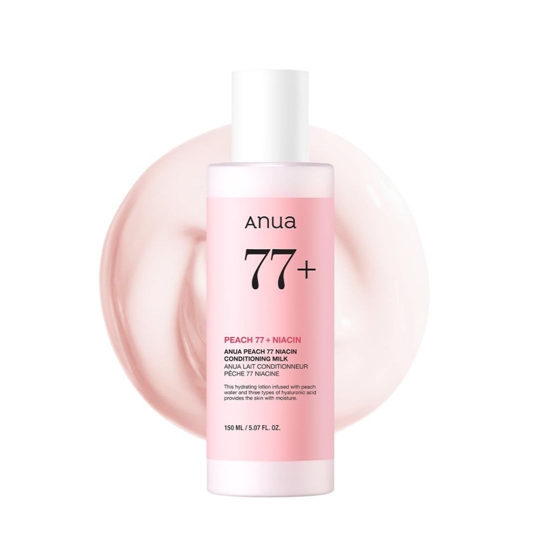 Anua lait hydratant à la Niacin 77% et à la pêche 150ml