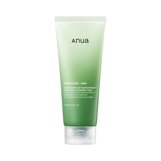 Anua mousse nettoyante Heartleaf Quercetinol BHA