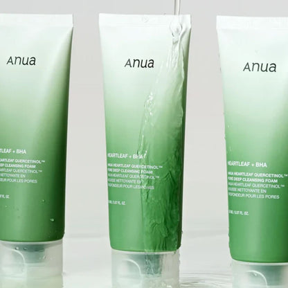 Anua mousse nettoyante Heartleaf Quercetinol BHA Photo