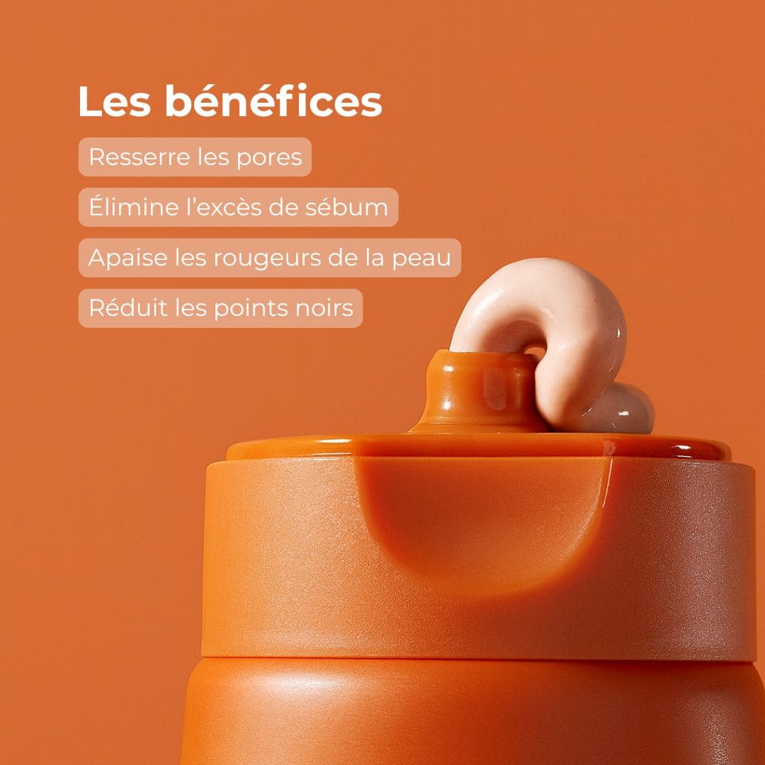 Aprilskin Masque à l’argile et carrotène pour les pores texture