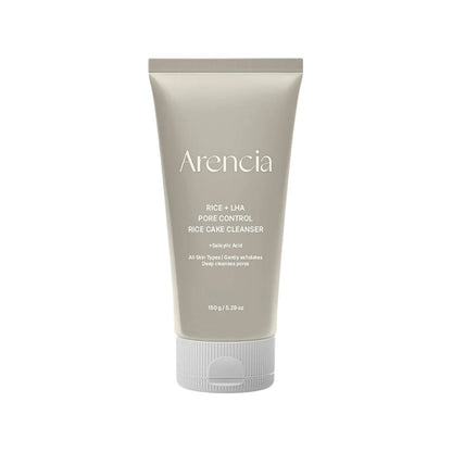 Arencia - Nettoyant purifiant pour les pores et le grain de peau, riz + LHA - 150g
