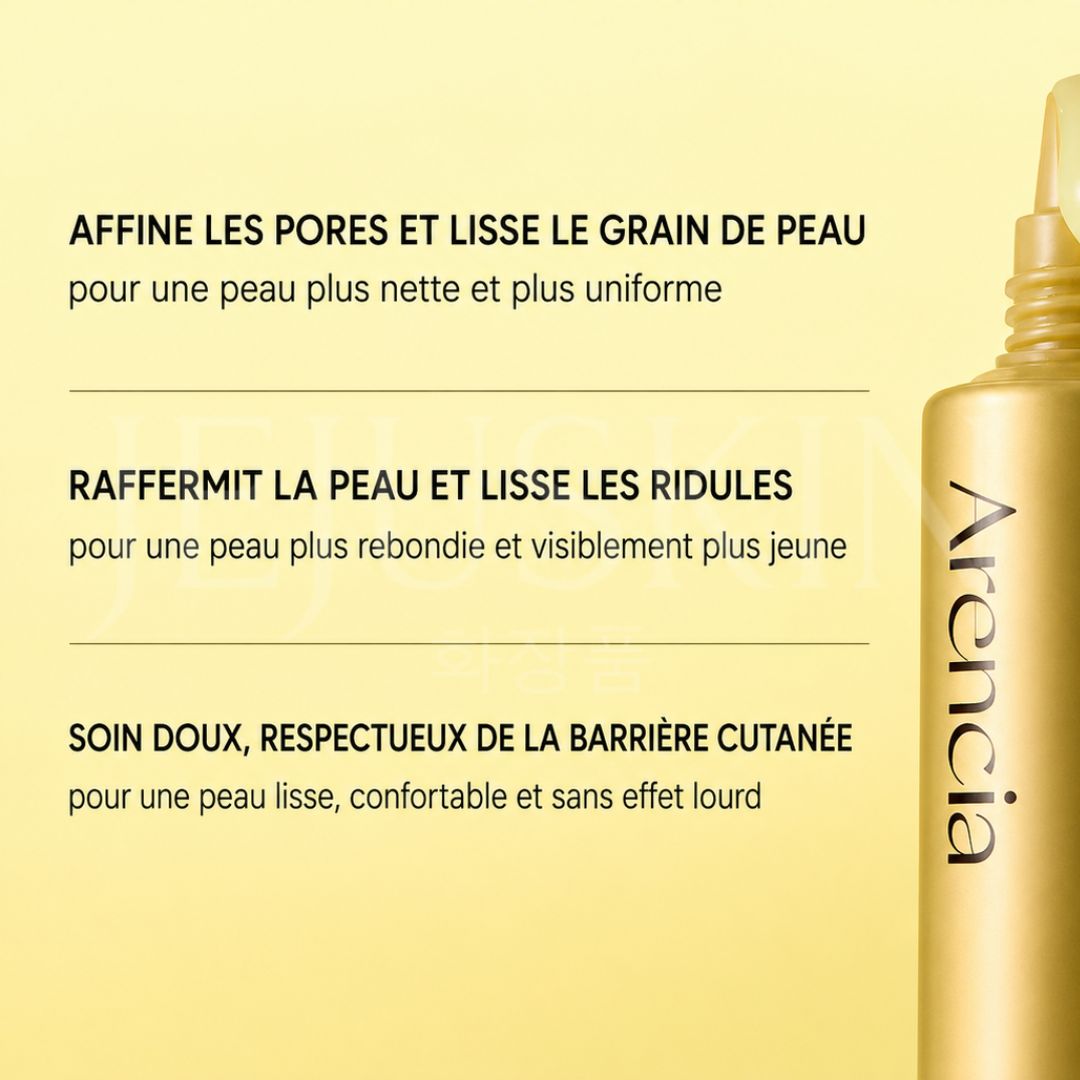 Arencia Sérum booster anti-âge concentré au rétinal bénéfices
