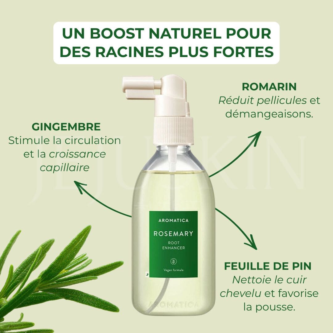 Aromatica Soin fortifiant aux racines de romarin 100ml bénéfices