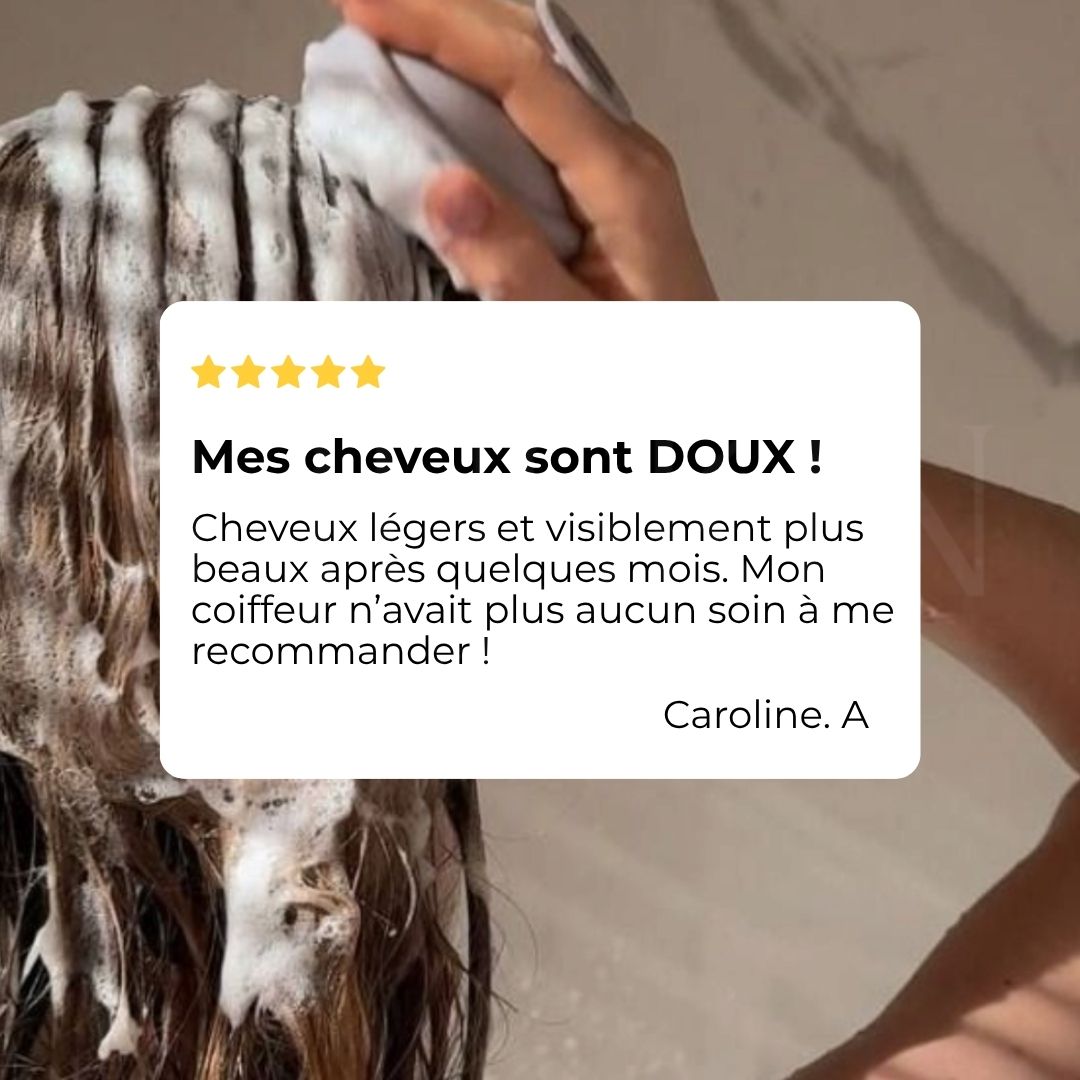 Avis client sur le shampoing coréen UNOVE réparateur intense pour cheveux abîmés