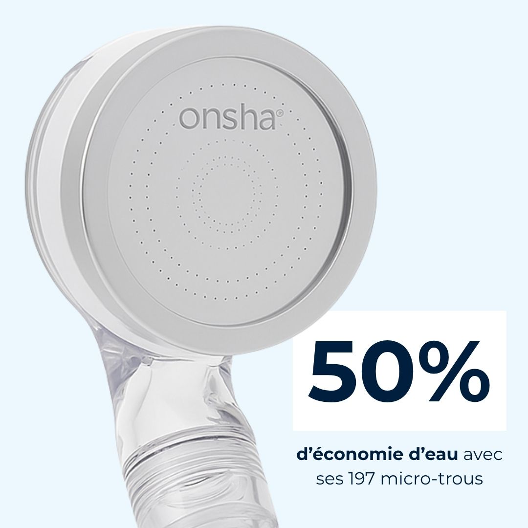 Bénéfices pour faire des économies du pommeau onsha