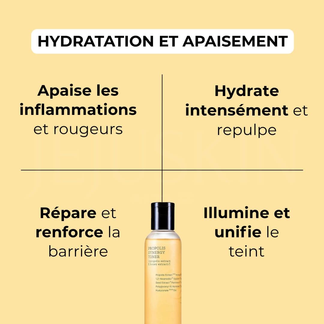 COSRX Toner au Propolis bénéfices