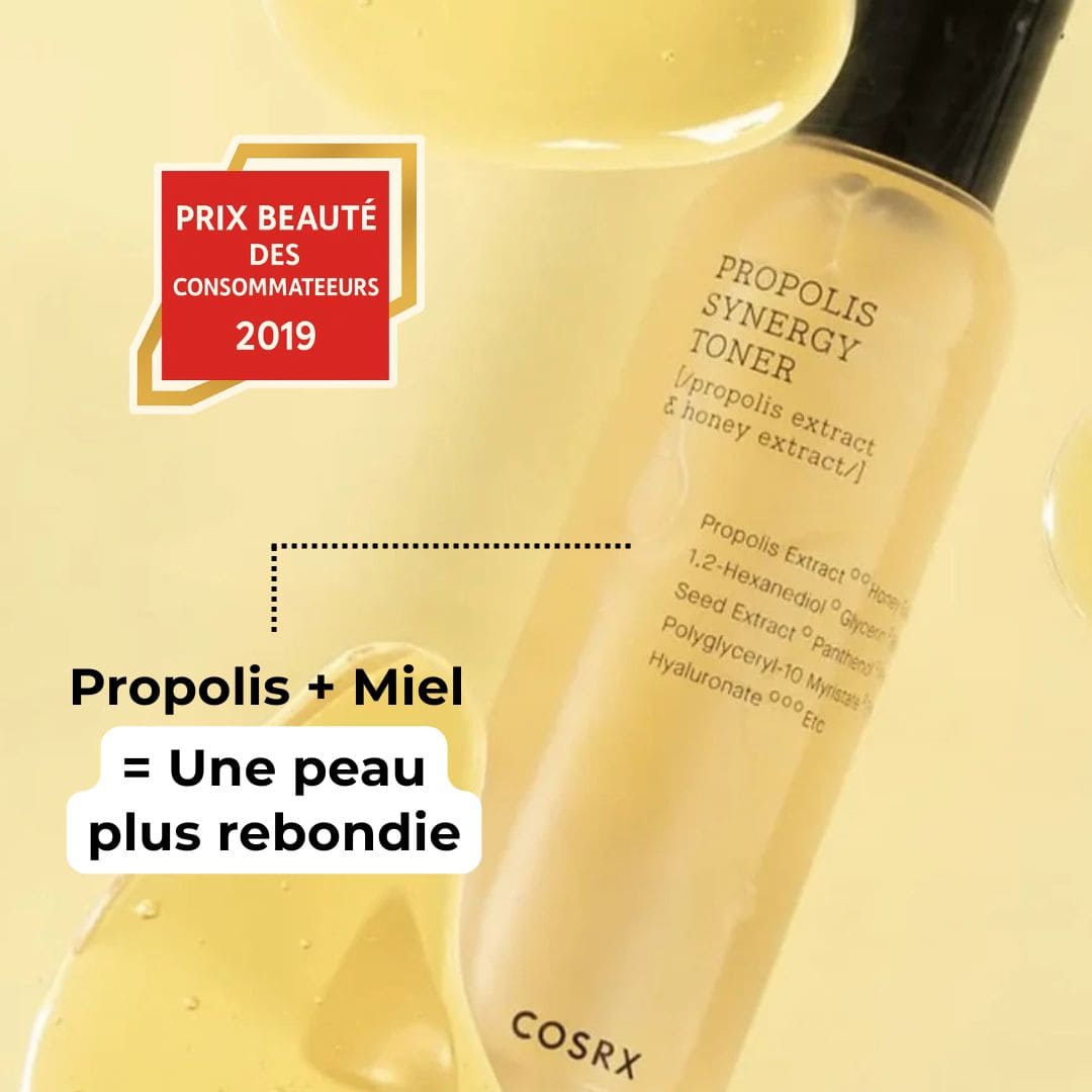 COSRX Toner au Propolis peau rebondie