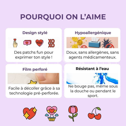 Catch Me Patch Patchs anti-imperfections Love Yourself bienfaits