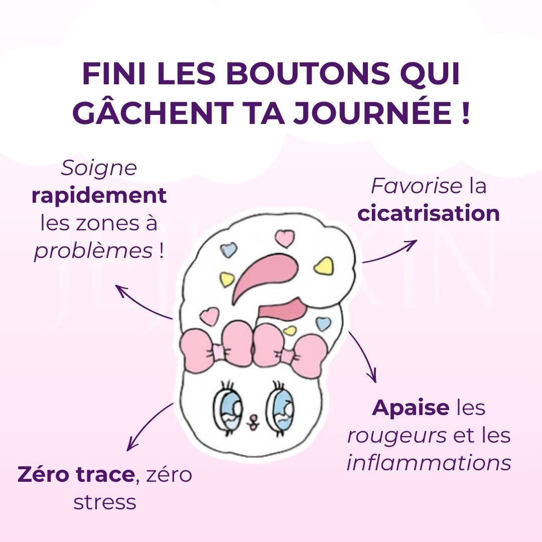 Catch Me Patch Patchs anti-imperfections Édition Émoticônes Esther Bunny bénéfices