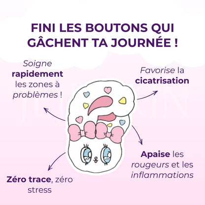 Catch Me Patch Patchs anti-imperfections Édition Émoticônes Esther Bunny bénéfices