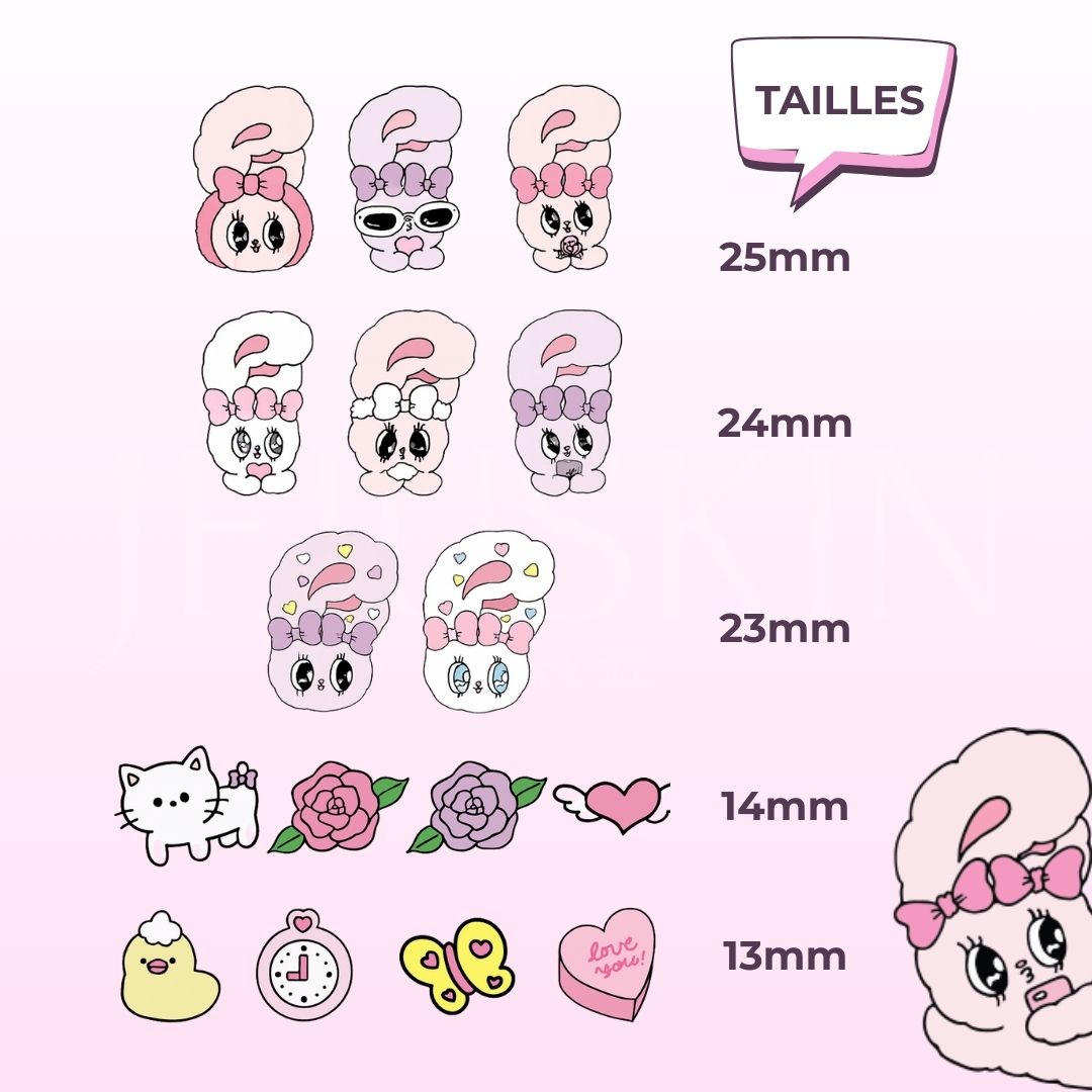 Catch Me Patch Patchs anti-imperfections Édition Émoticônes Esther Bunny tailles