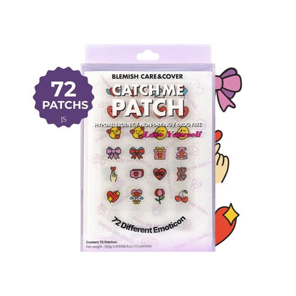 Catch Me Patch Patchs anti-imperfections Édition Émoticônes Love Yourself 72 patchs