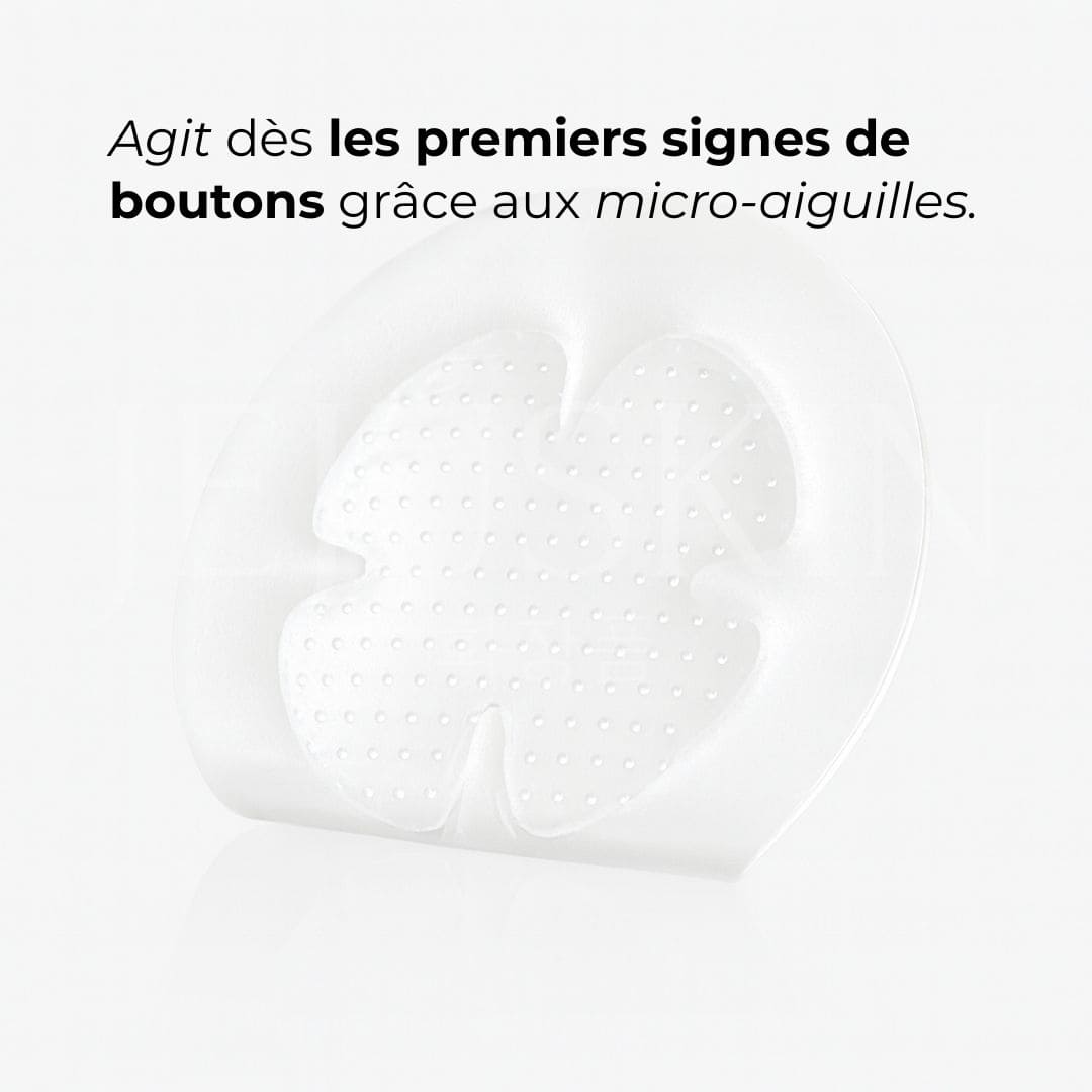 Catch Me Patch Patchs micro-aiguilles hydratants et apaisants pour boutons naissants aiguilles