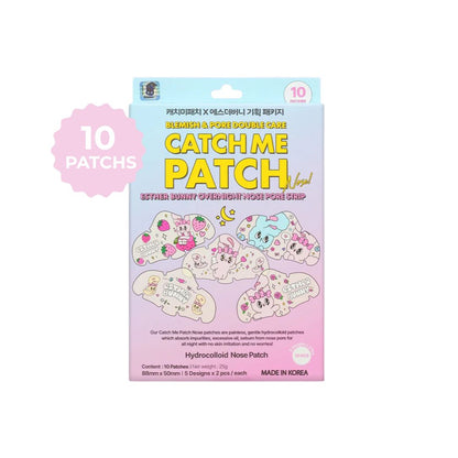 Catch Me Patch Patchs pour le nez édition Esther Bunny 10 patchs