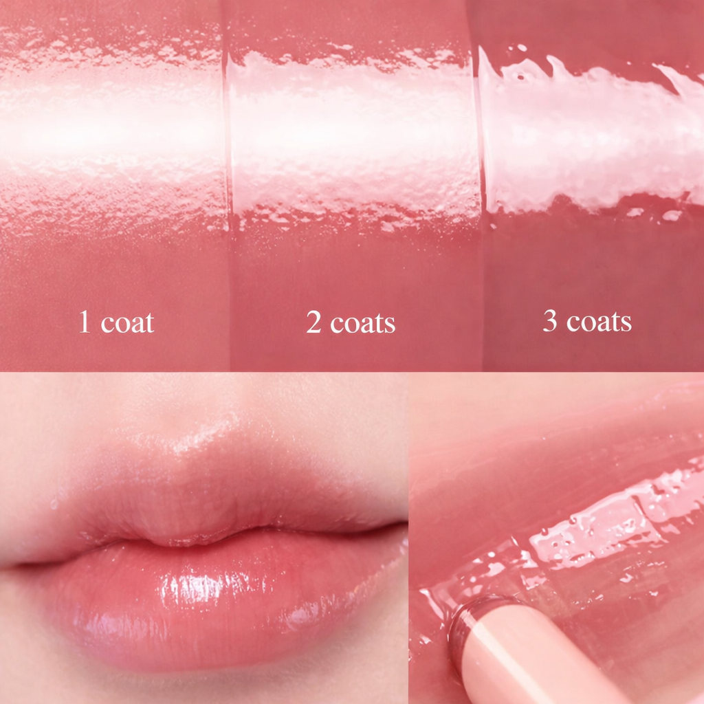 Rouge à lèvres Dasique application sur les lèvres