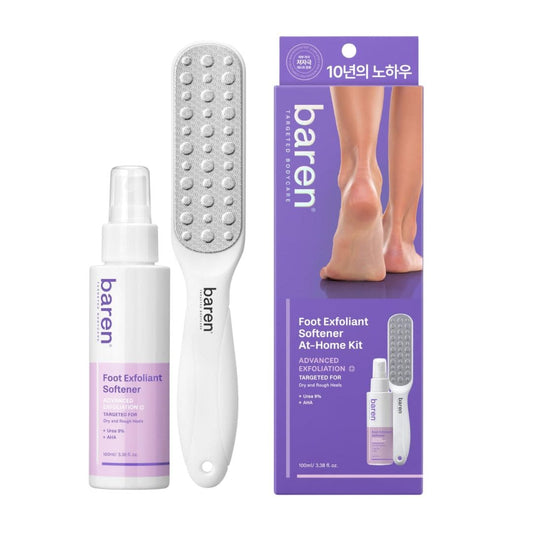 Baren - Kit adoucissant pour les pieds