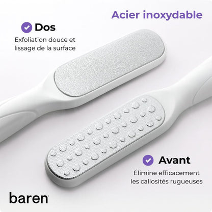 Baren Kit adoucissant pour les pieds devant derrière