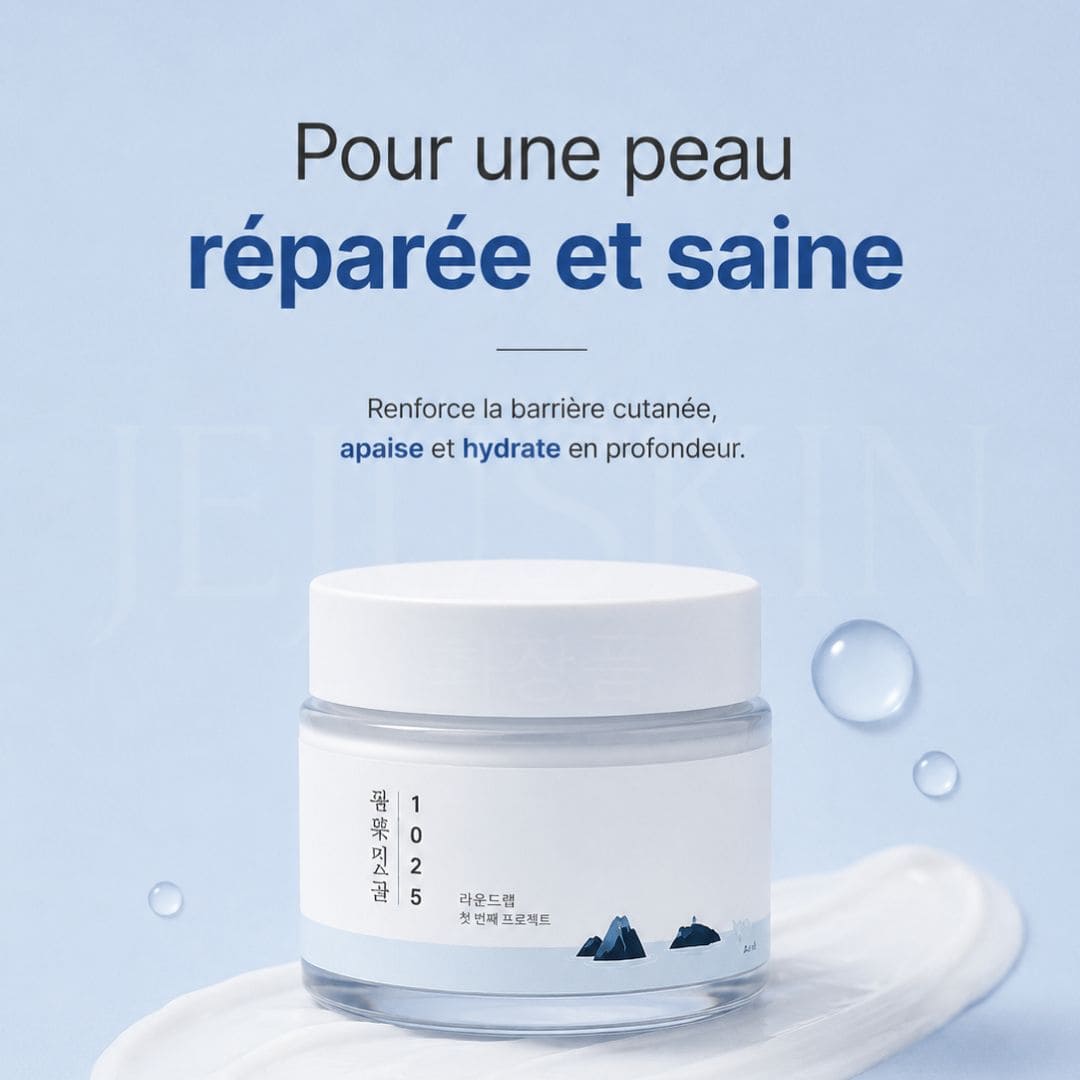 Crème hydratante Dokdo 1025  de chez Round Lab pour les peaux sèches et sensibles