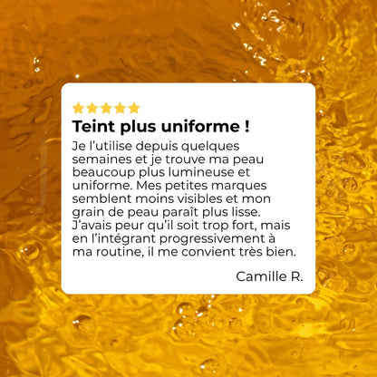 Avis pour le toner anti-taches et éclat à l’acide kojique et au curcuma de Medicube