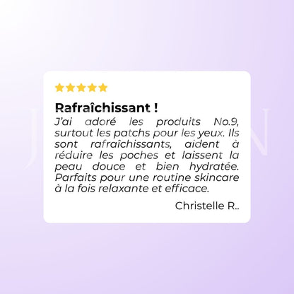 Avis sur les patchs  contour des yeux revitalisants NAD+ de Numbuzin