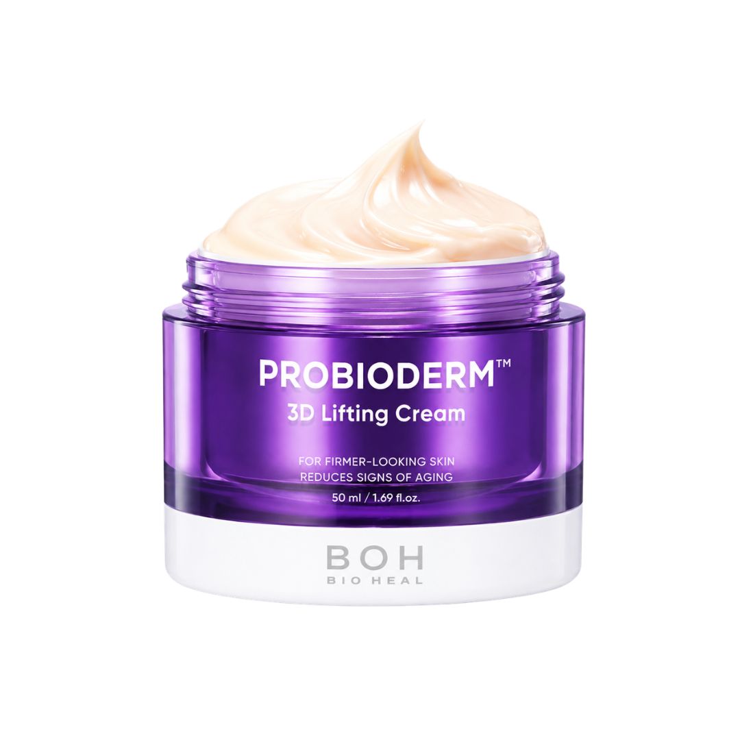 Crème anti-âge liftante et raffermissante Probioderm 3D de Bioheal Boh