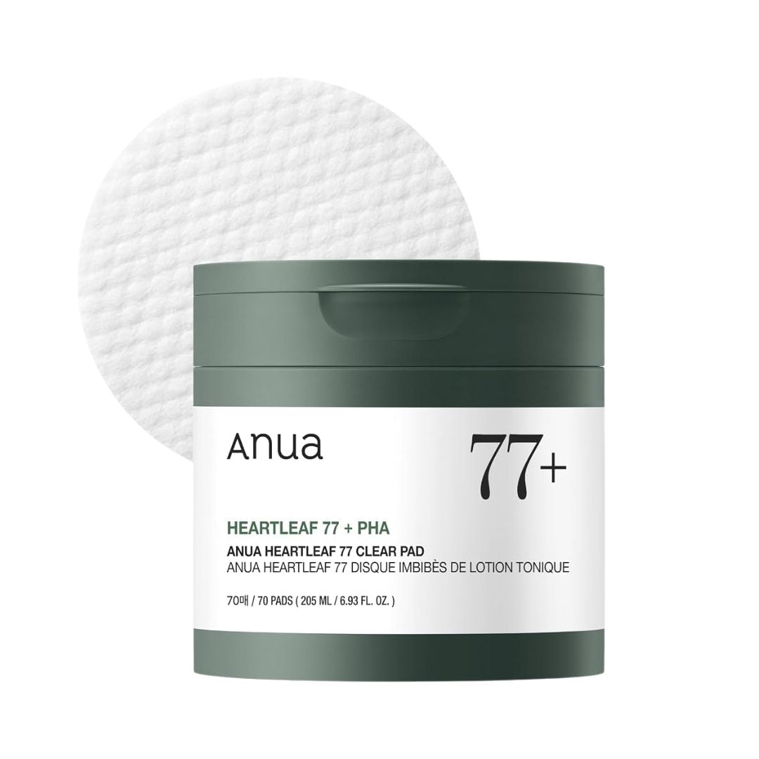 Pads purifiants Heartleaf 77% d'Anua