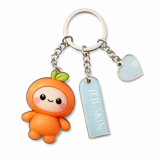 Porte clé excusif du pop-up store Jejuskin