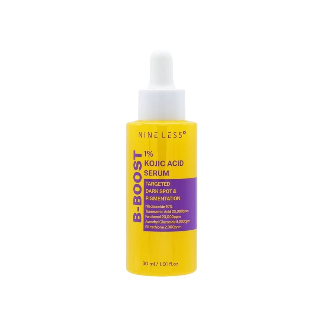 Nine Less - Sérum anti-taches B-Boost à 1% d’acide kojique - 30ml