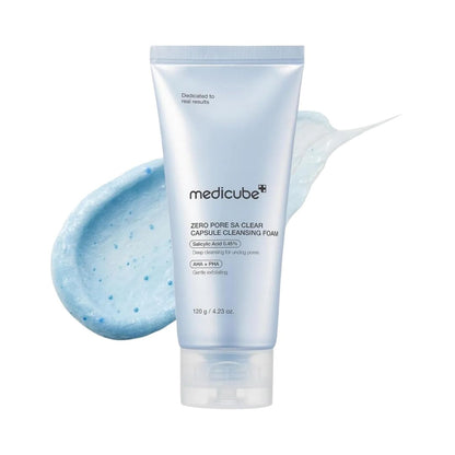 Mousse nettoyante purifiante capsules à l’acide salicylique anti-pores de Medicube