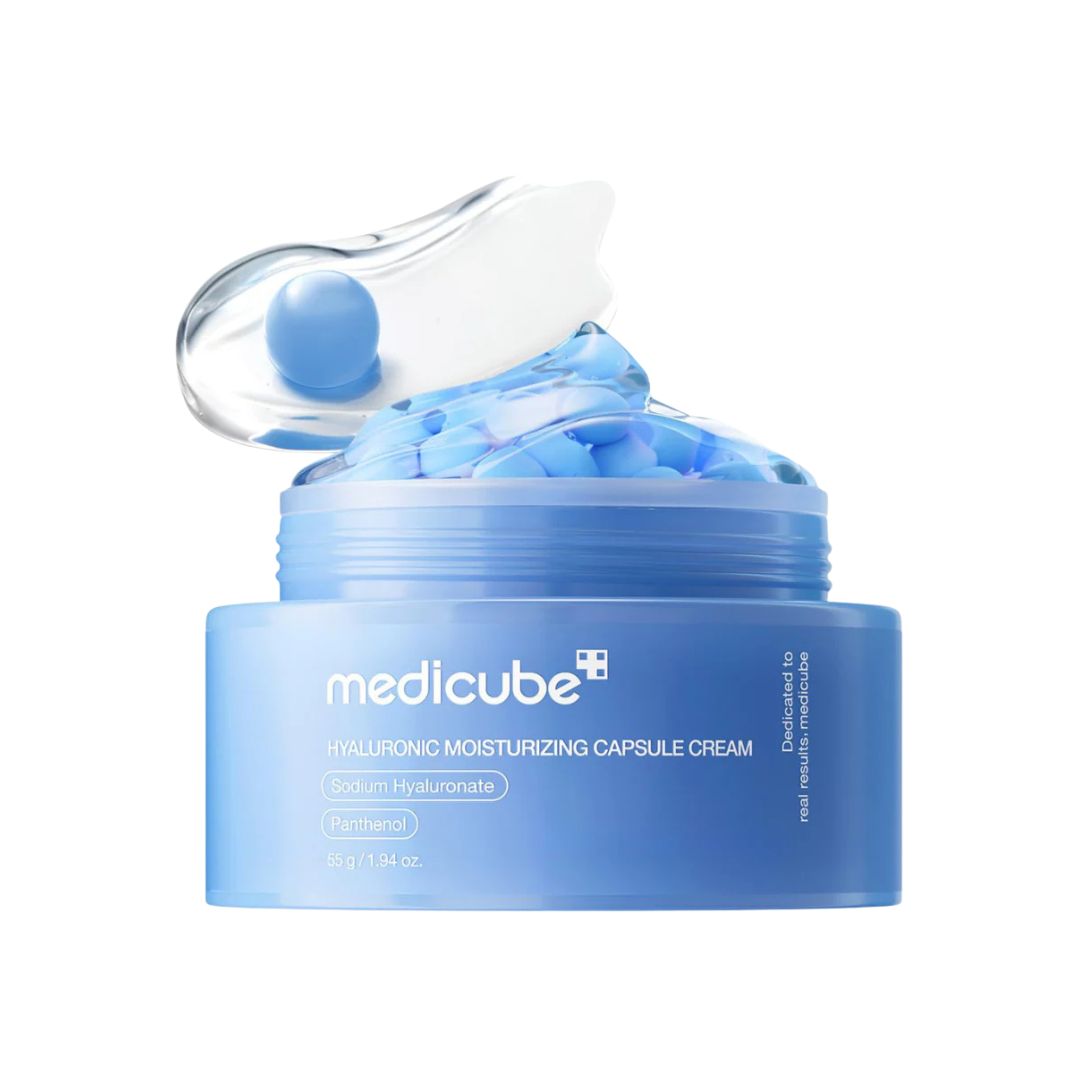 crème capsule hydratante à l’acide hyaluronique de Medicube