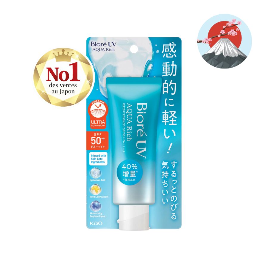 Bioré essence solaire UV Aqua Rich Watery SPF 50+