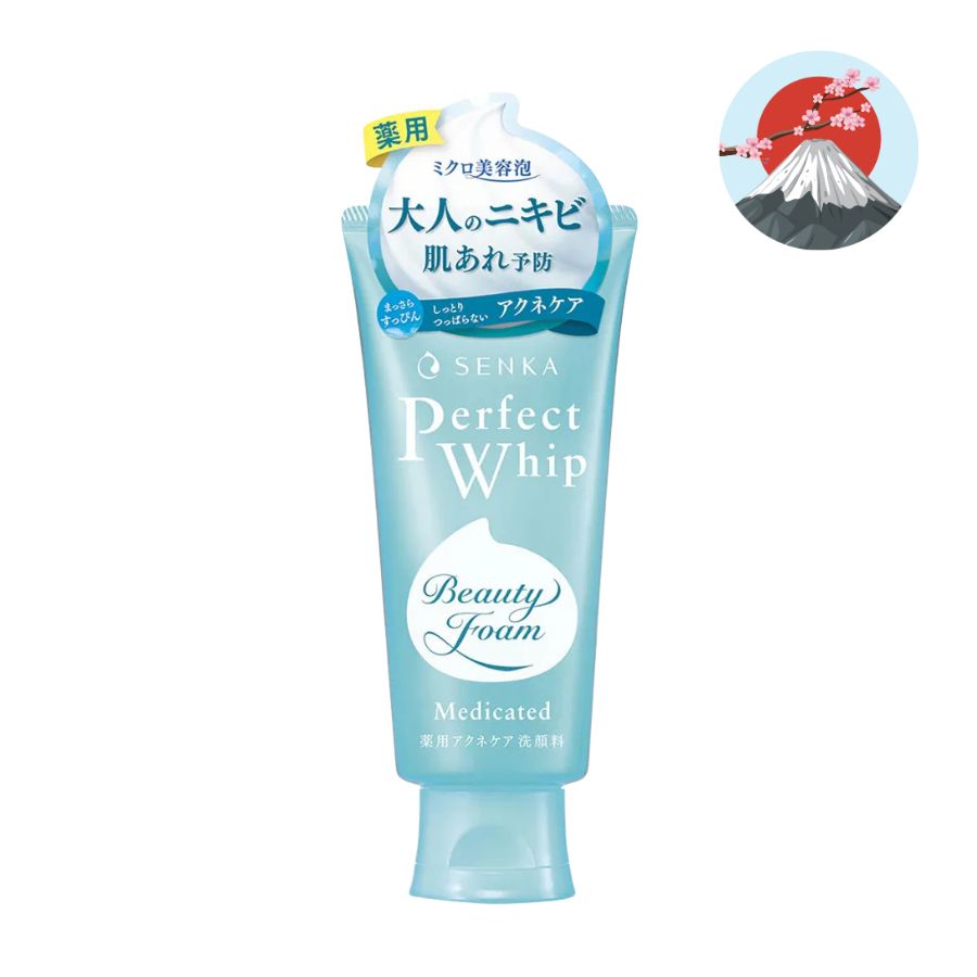 Shiseido mousse nettoyante contre les imperfections Senka Perfect Whip 120g
