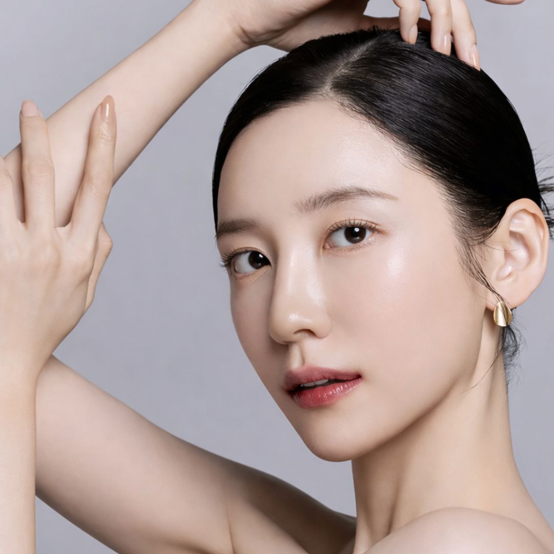 Medi-Peel Ampoule repulpante Pro Peptide 9 Biotox avec un mannequin